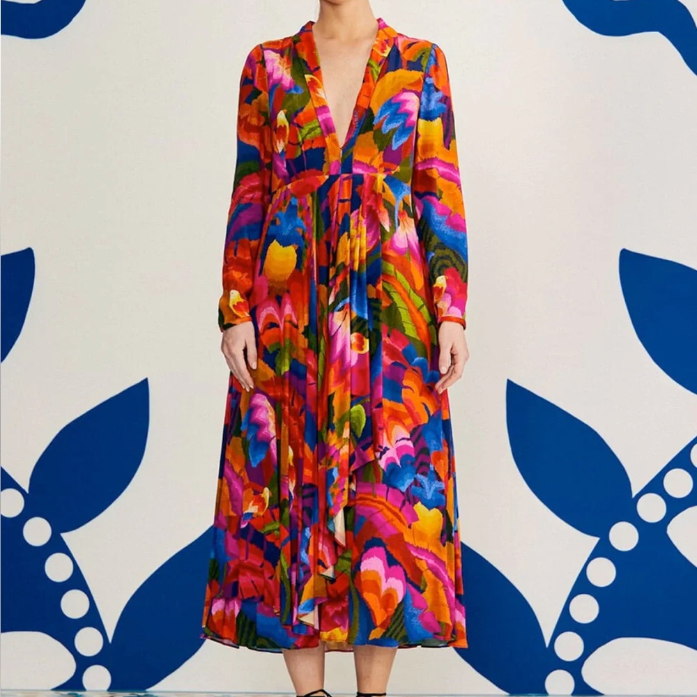 FARM Rio Colorful Maxi Dress